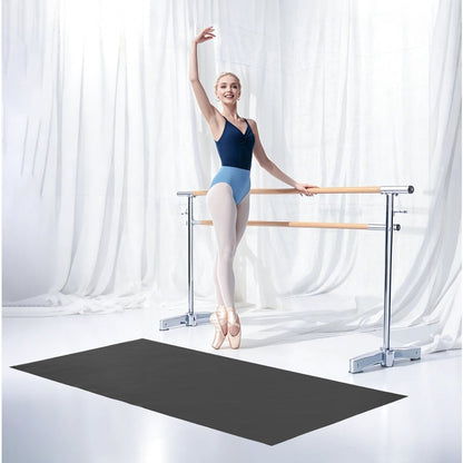 HJPVC24200 - Anti-Slip 6.6' x 3' PVC Gym Flooring Mat for Multi-Sport Use