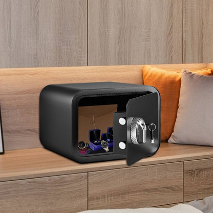 010633128504 - 1 Cubic Foot Steel Safe with Fingerprint & Key Locks