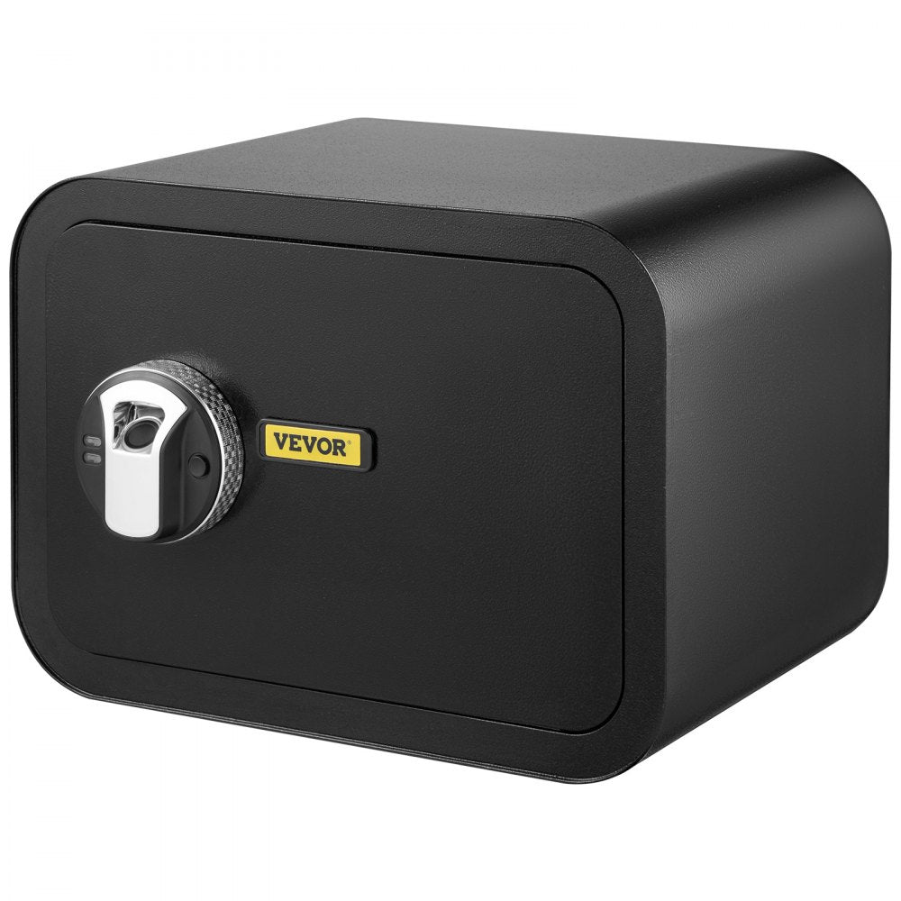 010633128504 - 1 Cubic Foot Steel Safe with Fingerprint & Key Locks