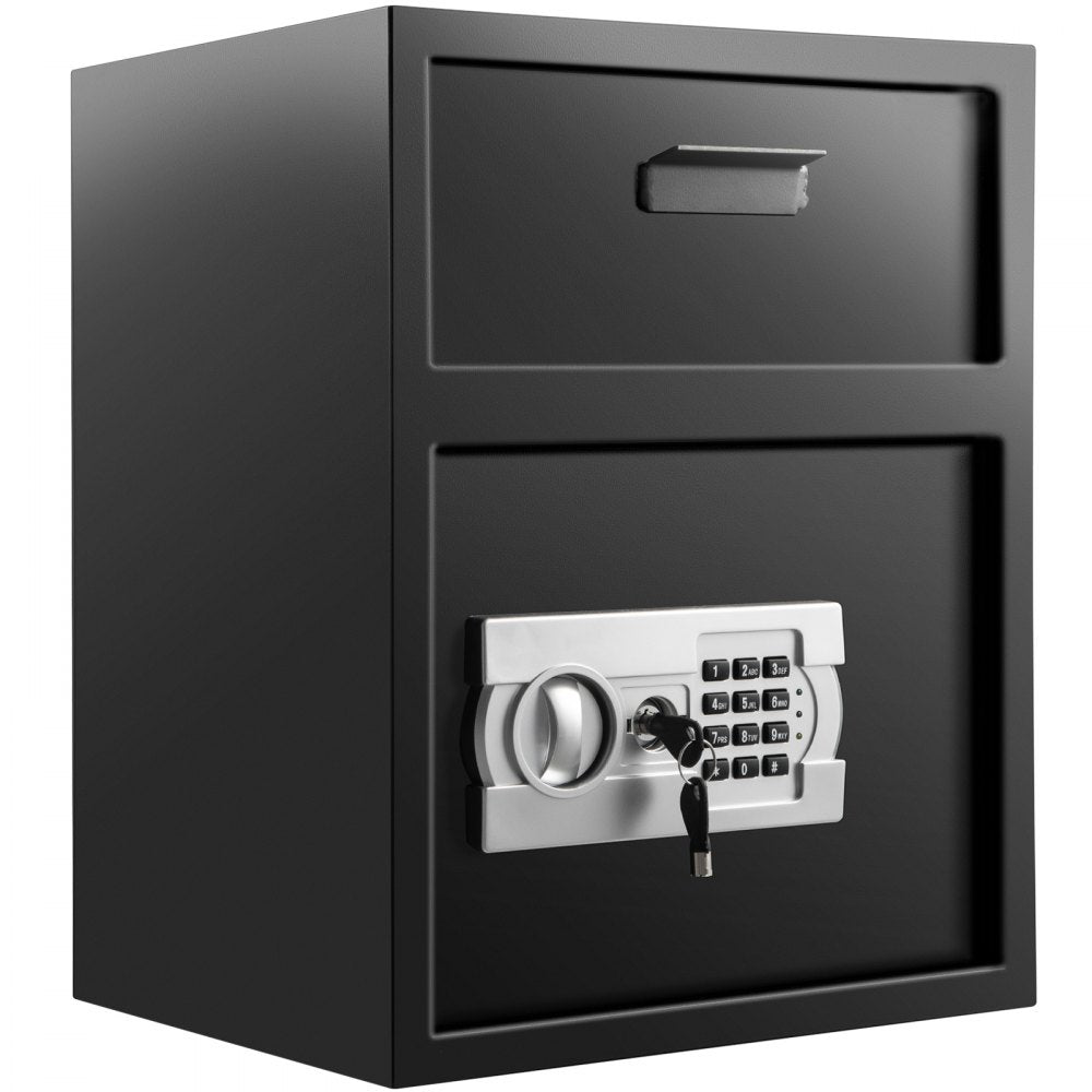 010465989723 - Durable 1.7 Cubic Feet Digital Safe with Deposit Slot