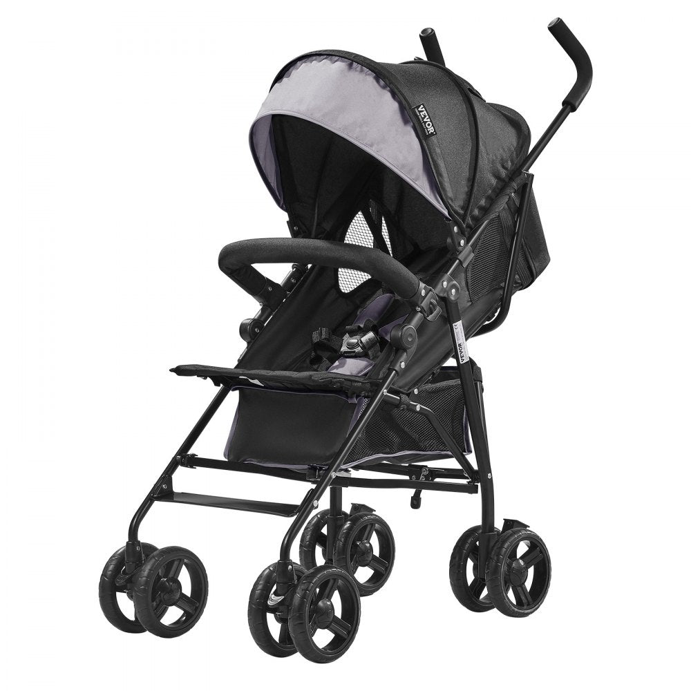 U103A - 13 lbs Lightweight Folding Stroller with Adjustable Backrest