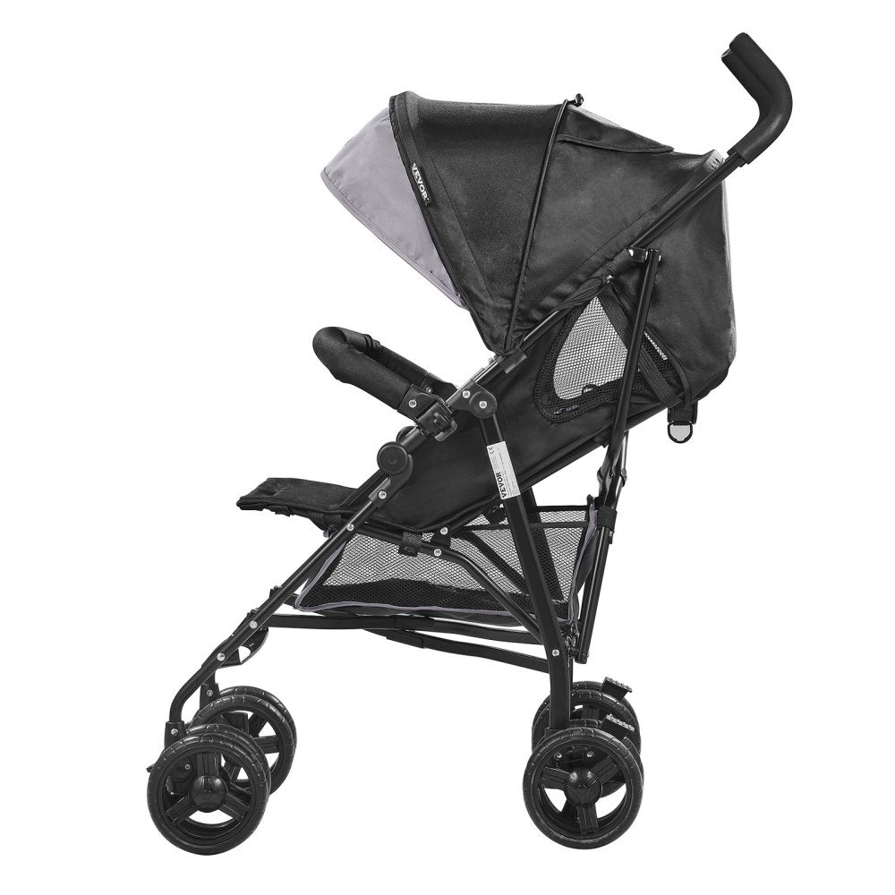 U103A - 13 lbs Lightweight Folding Stroller with Adjustable Backrest