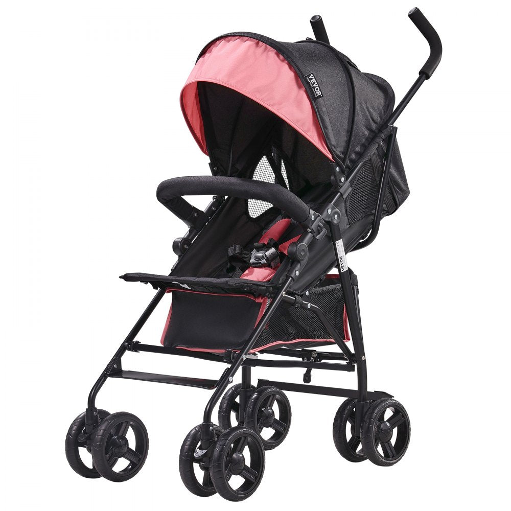 U103A - Compact Folding Stroller with 50 lbs Capacity & Shock-Absorbing Tires