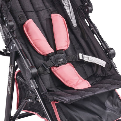 U103A - Compact Folding Stroller with 50 lbs Capacity & Shock-Absorbing Tires