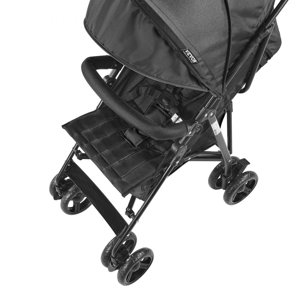 U103A - Compact Lightweight Stroller with Safety Features and Adjustable Backrest
