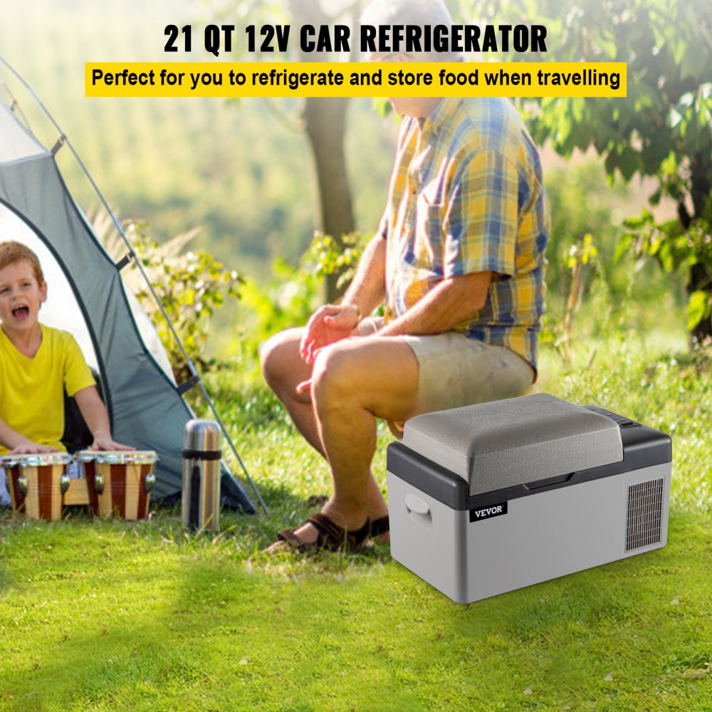 SH-C20 - Compact 21 Qt Portable Refrigerator with Digital Control
