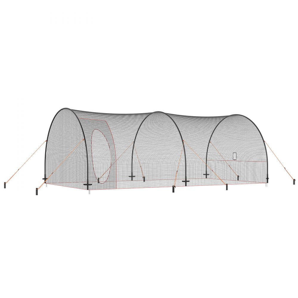 YC-DJL-22*12*8ft - 22x12x8ft VEVOR Durable Baseball Batting Cage