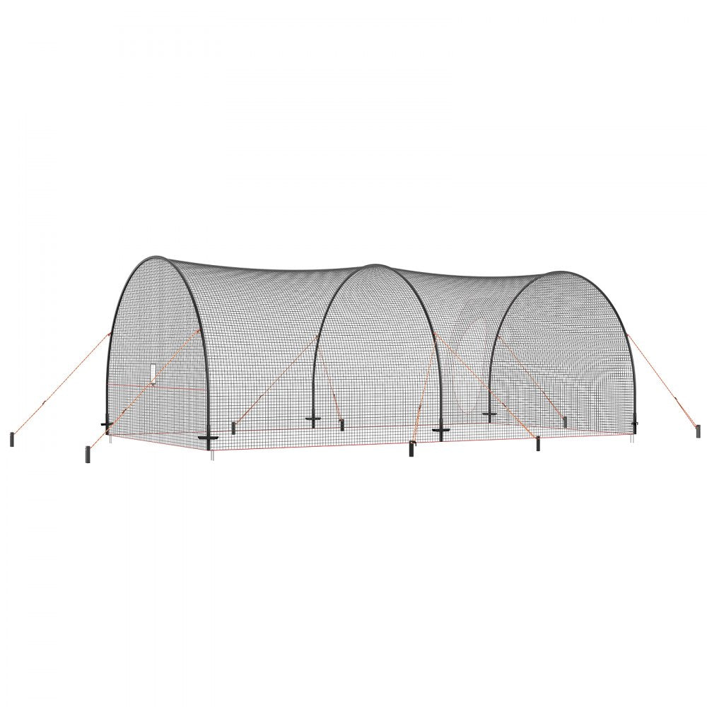 YC-DJL-22*12*8ft - 22x12x8ft VEVOR Durable Baseball Batting Cage