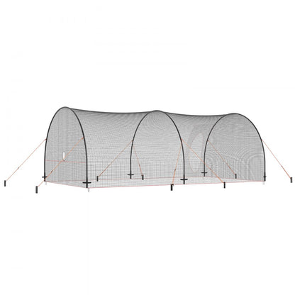 YC-DJL-22*12*8ft - 22x12x8ft VEVOR Durable Baseball Batting Cage