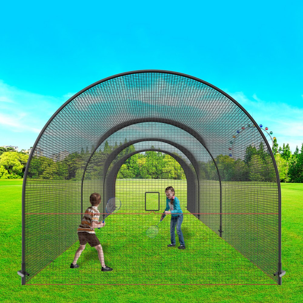 YC-DJL-33*12*10ft - 33ft VEVOR Batting Cage for Indoor & Outdoor Training