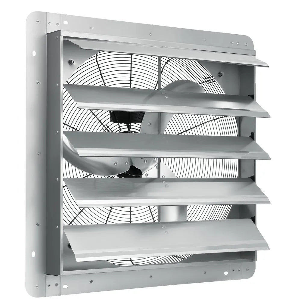 VV-ACPQS-24 - 24'' Aluminum Exhaust Fan, 3320 CFM, Quiet Air Circulation