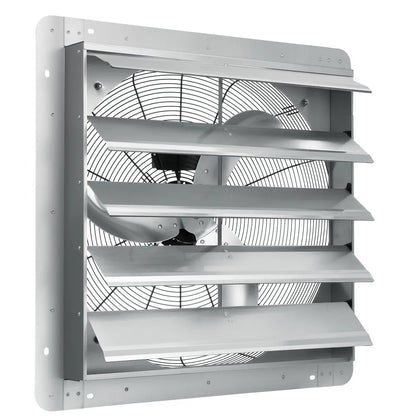 VV-ACPQS-24 - 24'' Aluminum Exhaust Fan, 3320 CFM, Quiet Air Circulation