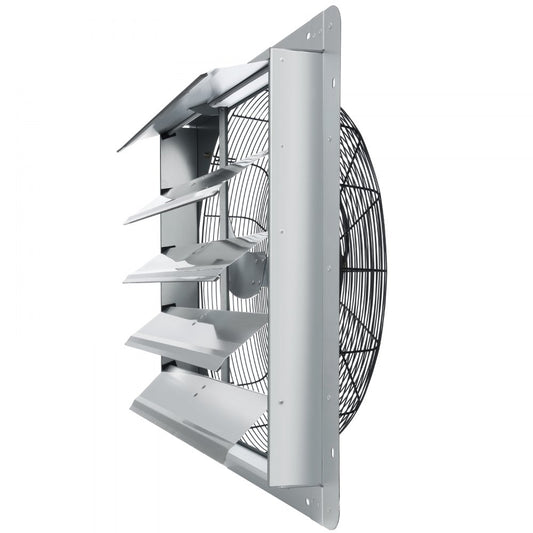 VV-ACPQS-24 - 24'' Aluminum Exhaust Fan, 3320 CFM, Quiet Air Circulation
