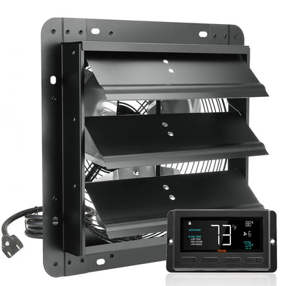 VV-ECPQS-12 - 12-Inch VEVOR Exhaust Fan, 940 CFM, Energy-Efficient Design