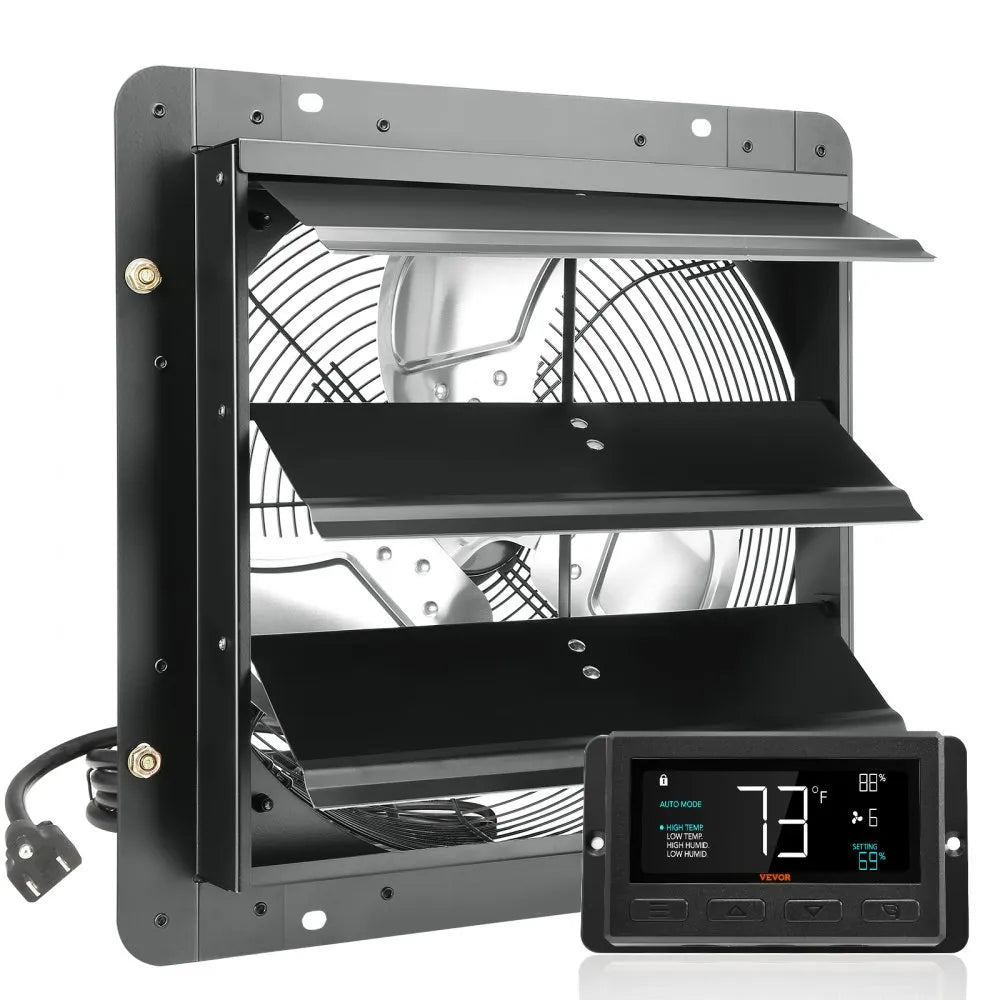 VV-ECPQS-14 - 14" VEVOR Exhaust Fan, 1513 CFM for Air Circulation