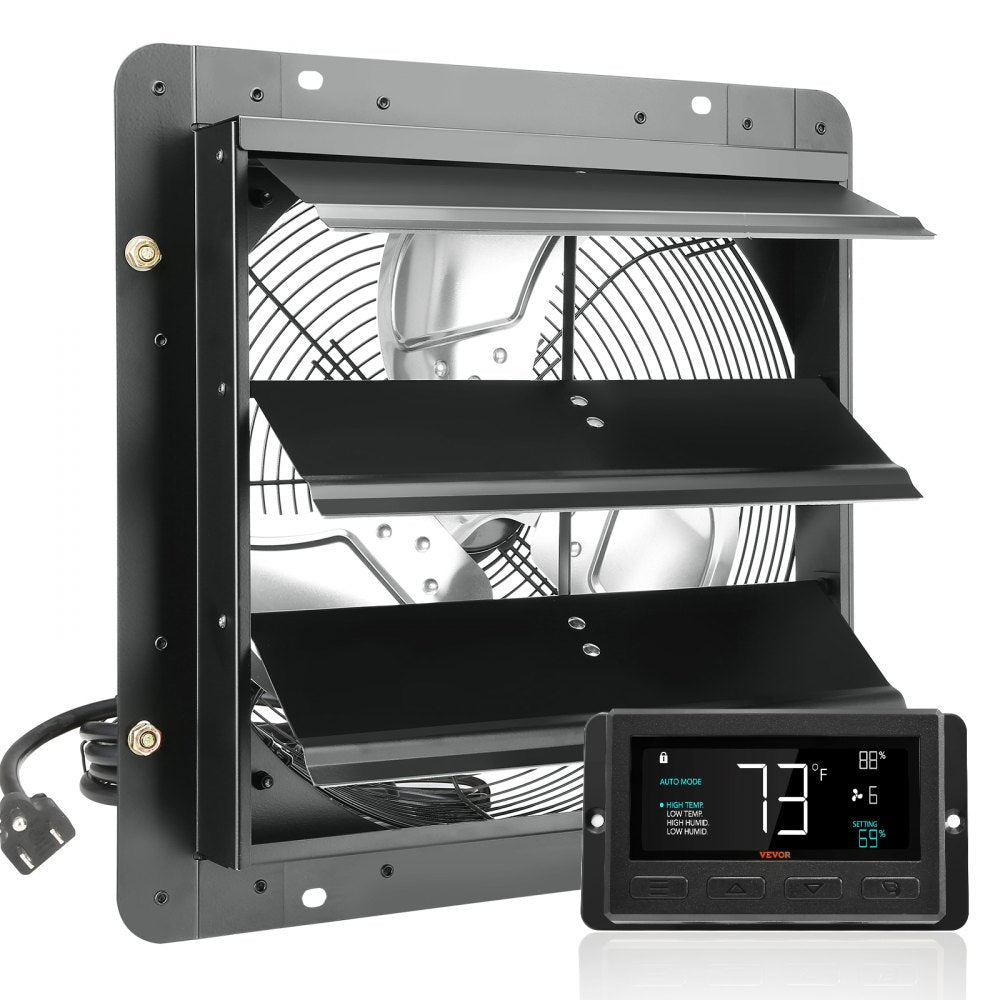 VV-ECPQS-14 - 14" VEVOR Exhaust Fan, 1513 CFM for Air Circulation