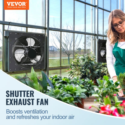 VV-ECPQS-16 - 16” Wall-Mounted Exhaust Fan for Efficient Ventilation