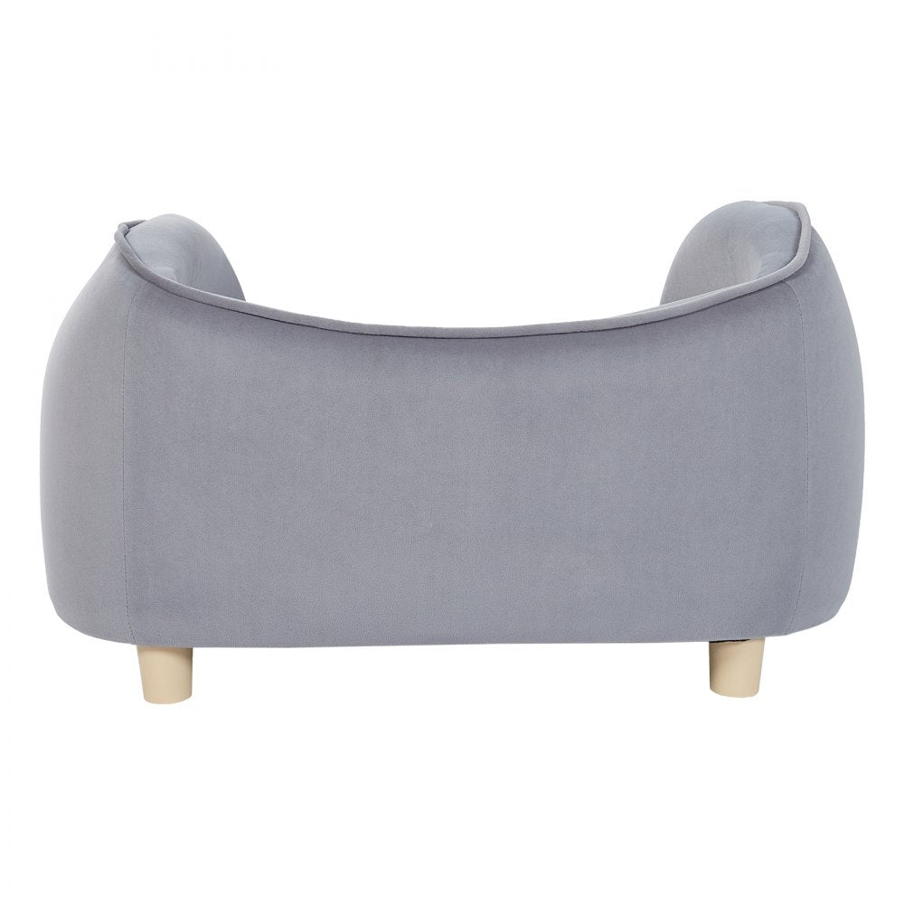 SF-1492S - Cozy 27x15 Dog Sofa with Plush Fabric for Small Pets
