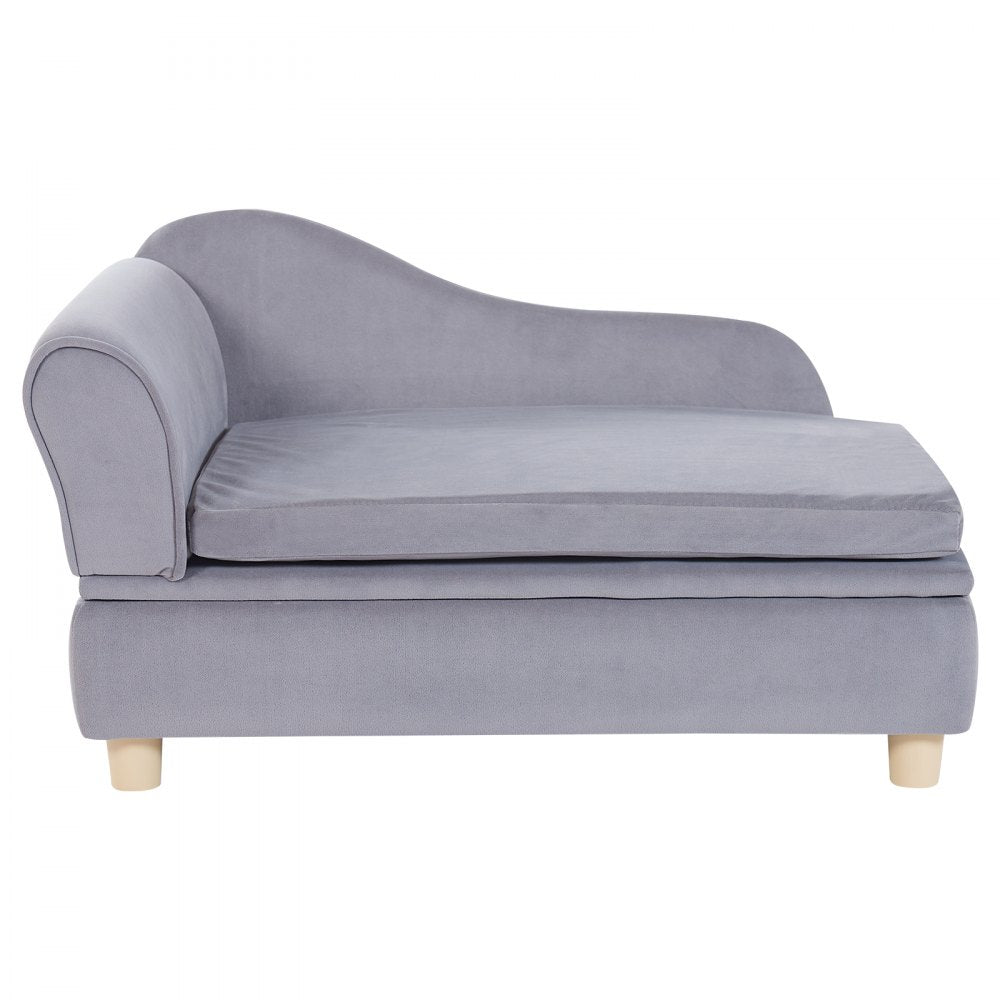 SF-1544S-6 - Plush Dog Sofa for Pets Up to 81 lbs, Versatile Design