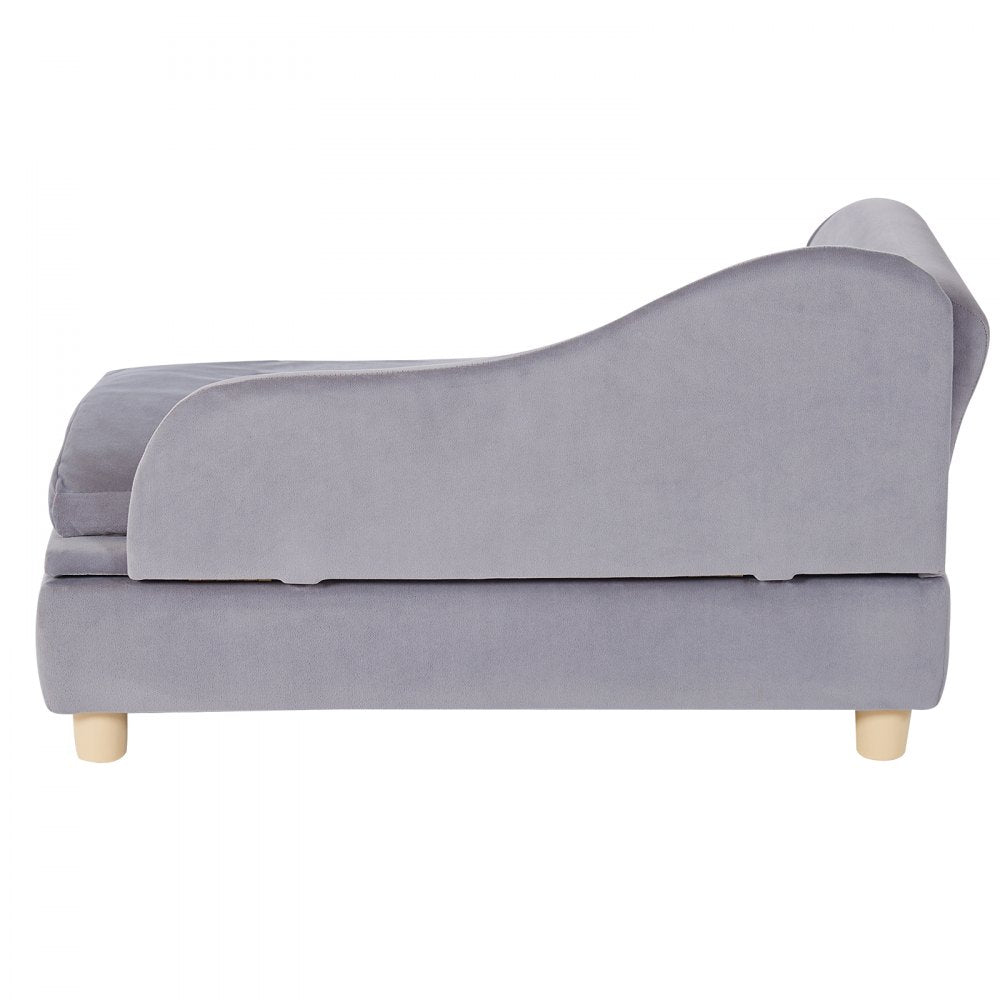 SF-1544S-6 - Plush Dog Sofa for Pets Up to 81 lbs, Versatile Design