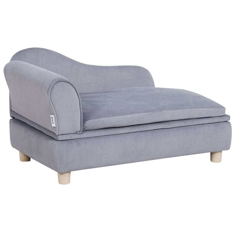 SF-1544S-6 - Plush Dog Sofa for Pets Up to 81 lbs, Versatile Design