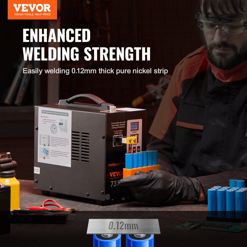 737G - 2.8KW Battery Spot Welder for 18650 & 14500 Packs
