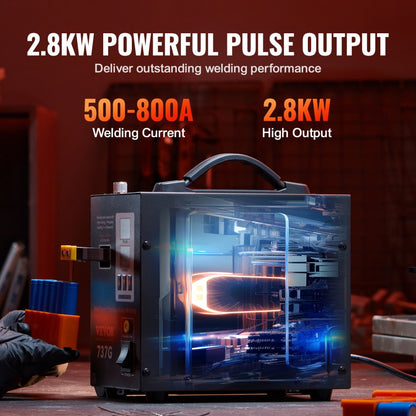737G - 2.8KW Battery Spot Welder for 18650 & 14500 Packs