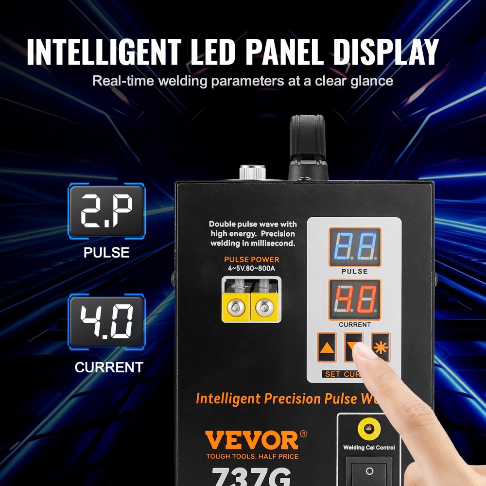 737G - 2.8KW Battery Spot Welder for 18650 & 14500 Packs