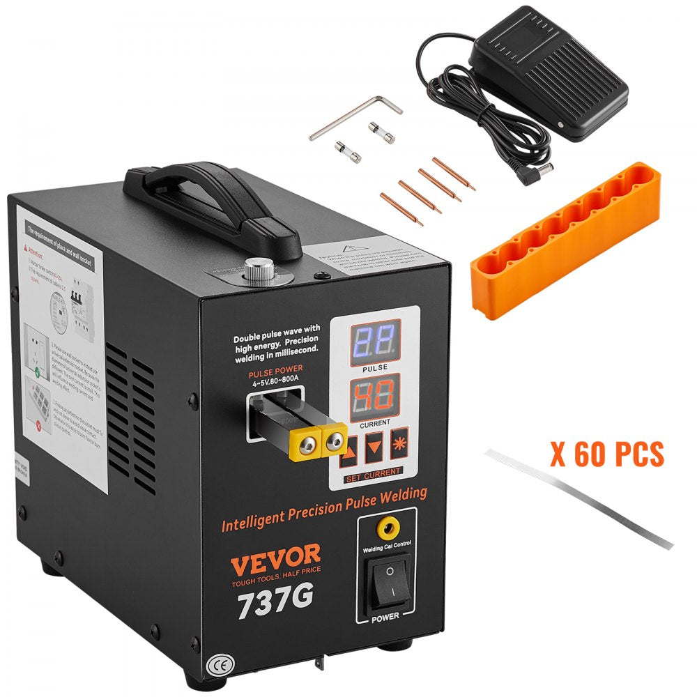 737G - 2.8KW Battery Spot Welder for 18650 & 14500 Packs
