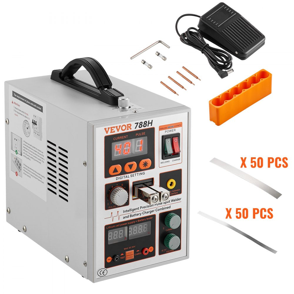 788H - Compact Battery Spot Welder for 0.15mm Nickel Strips