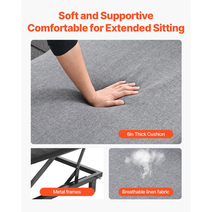 LW-0667-2T-11R-11L - Multi-Functional U Shaped Sofa Bed with Storage