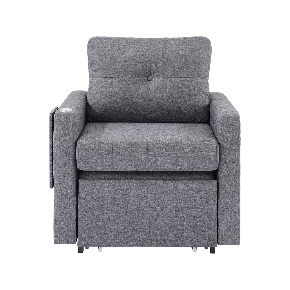 LW-0666-1 - Adjustable VEVOR Sleeper Sofa Bed with Rotatable Table