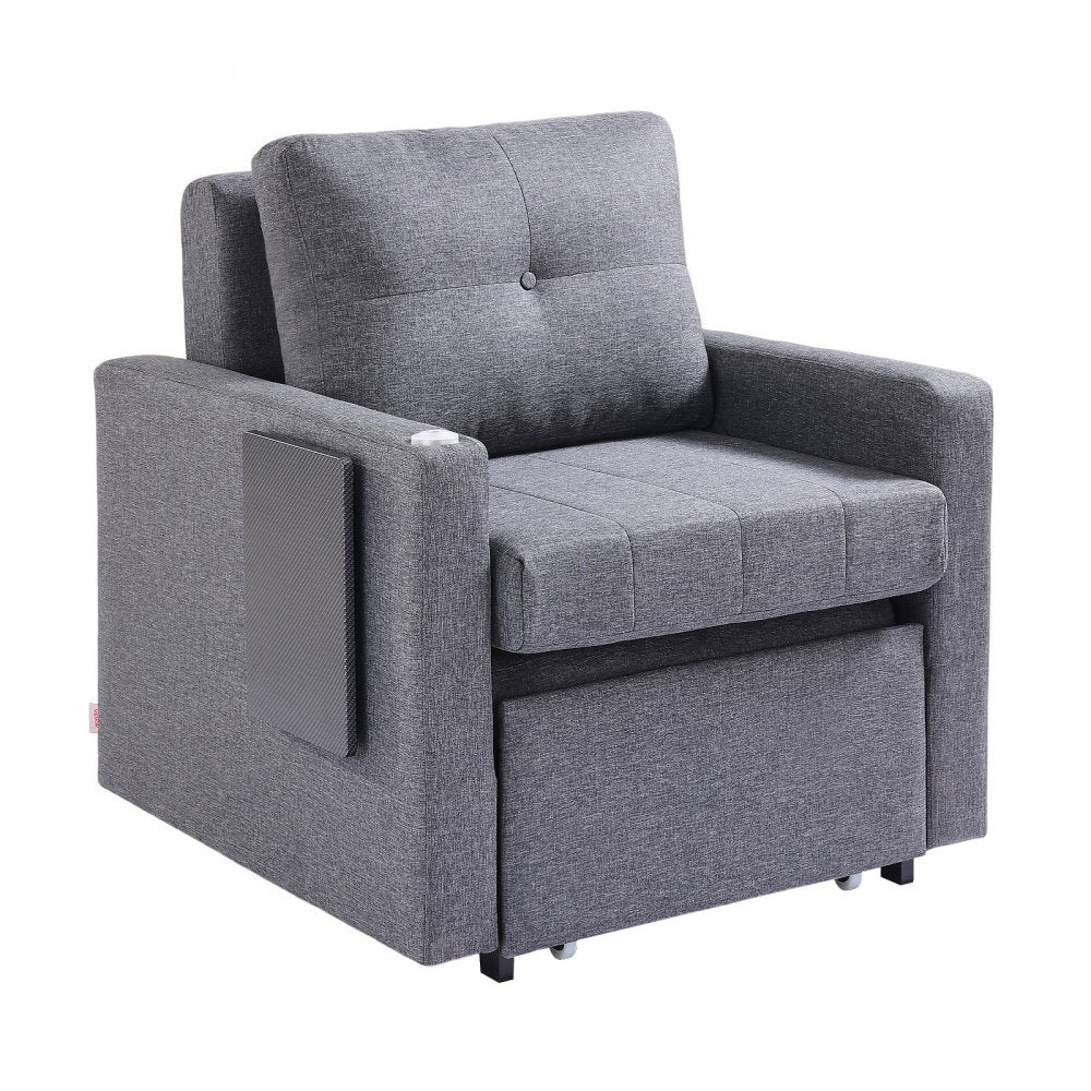 LW-0666-1 - Adjustable VEVOR Sleeper Sofa Bed with Rotatable Table