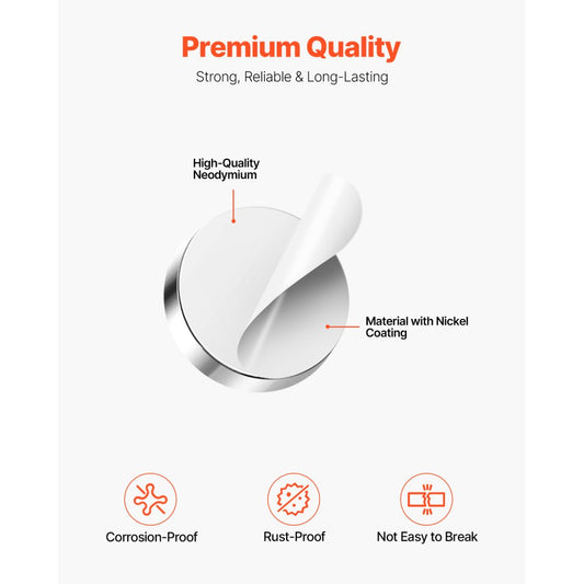 N280602SH - 100 Neodymium Magnets, 0.24" x 0.08", Strong & Durable