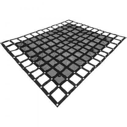 010963440907 - 6' x 4.7' Heavy-Duty Polyester Cargo Net for Trucks