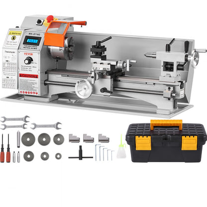 MX-S716G - 7" x 16" VEVOR Metal Lathe with 800W Motor and Digital Display