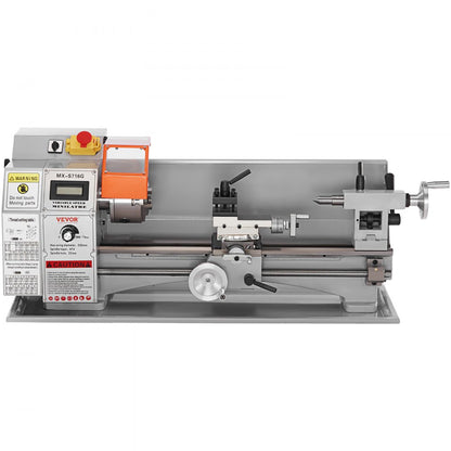 MX-S716G - 7" x 16" VEVOR Metal Lathe with 800W Motor and Digital Display