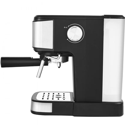 CM8501TE-UL - VEVOR 15-Bar Espresso Machine with Milk Frother & LED Touchscreen