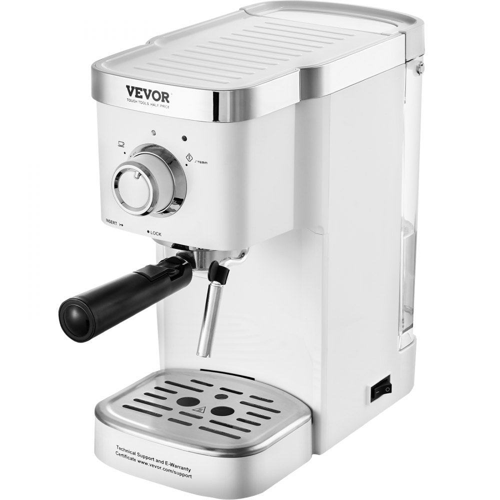 010645910468 - 15-Bar VEVOR Espresso Machine with Adjustable Steam Wand