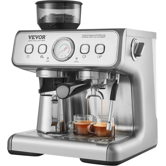 CM5020B-UL - 15 Bar Espresso Machine with Grinder & Milk Frother