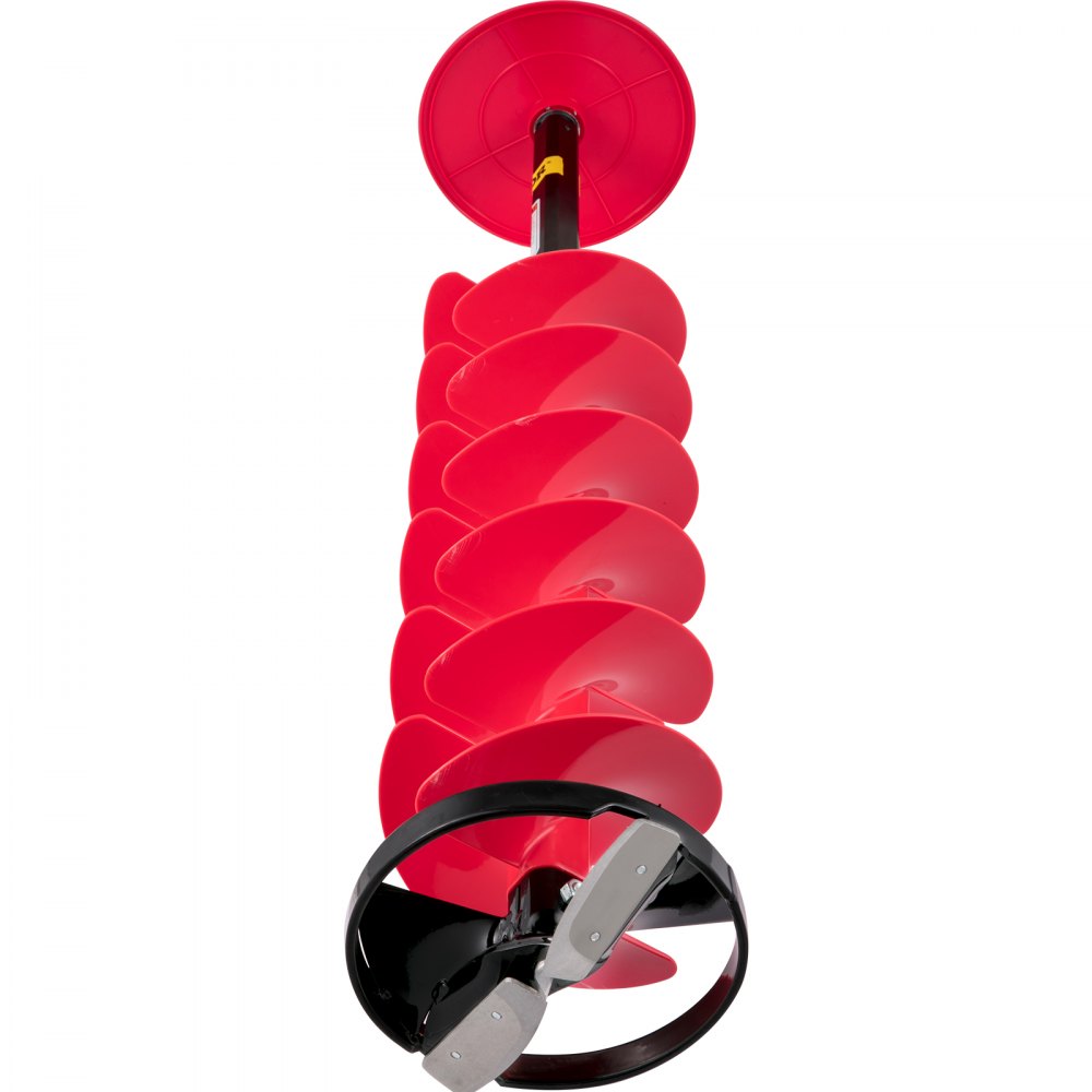 ED9002 - 41" Ice Drill Auger with 8" Cutting Blades for Ice Fishing