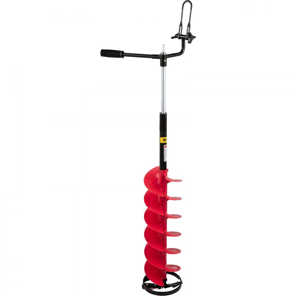 ED9002 - 41" Ice Drill Auger with 8" Cutting Blades for Ice Fishing