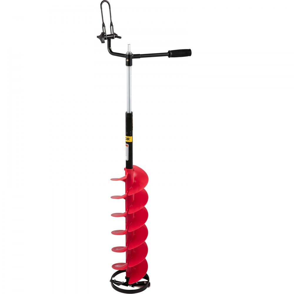 ED9002 - 41" Ice Drill Auger with 8" Cutting Blades for Ice Fishing