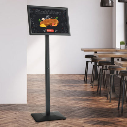 SW-05 - Adjustable 11x17 Inch VEVOR Pedestal Sign Holder for Versatile Displays