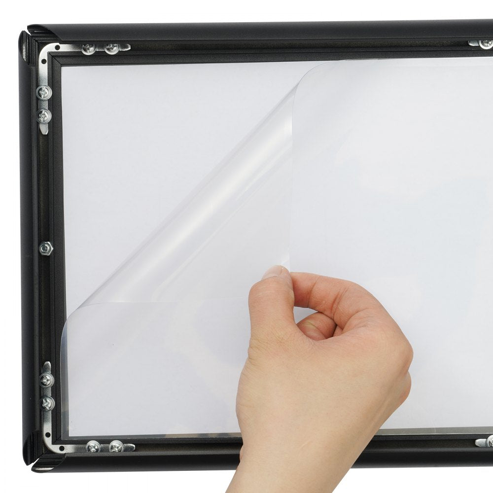 SW-01 - Adjustable 32.3-49.2" Aluminum Sign Holder for 8.5" x 11" Inserts