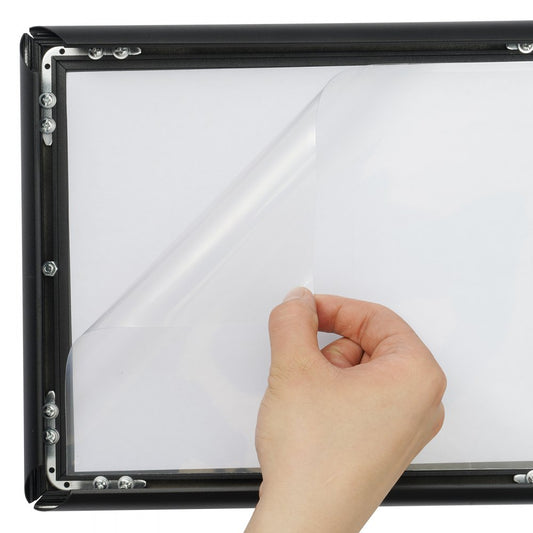 SW-01 - Adjustable 32.3-49.2" Aluminum Sign Holder for 8.5" x 11" Inserts