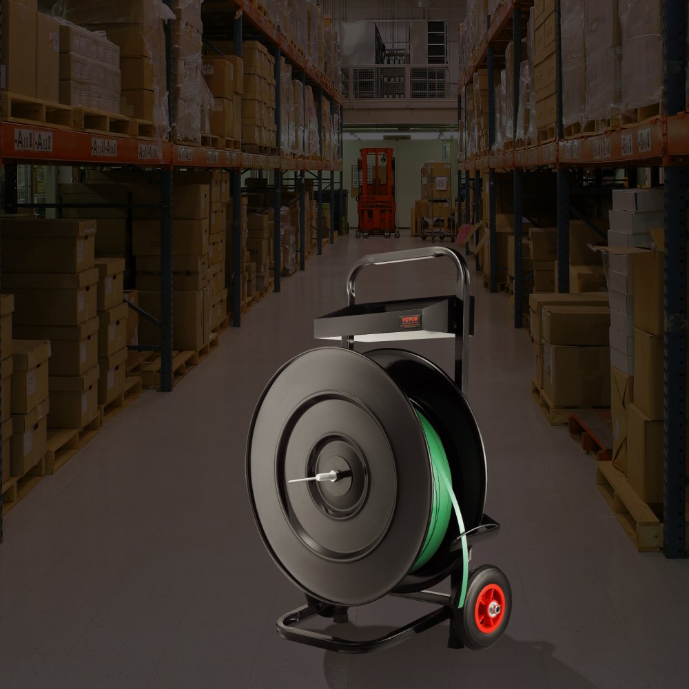 DPC400 - Robust Strapping Cart for 16" x 16" & 8" x 8" Rolls