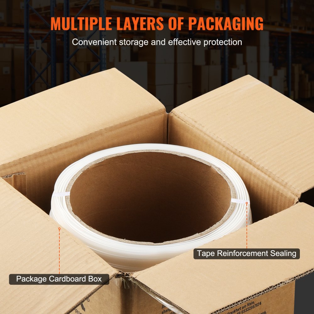 XWD200 - Durable 1/2" 660' VEVOR Strapping Roll for Heavy Packing