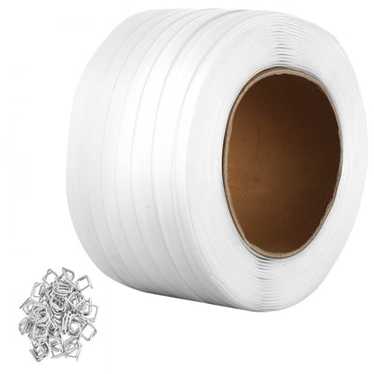 XWD500 - Durable 3/4" Woven Strapping Roll for Heavy Packing
