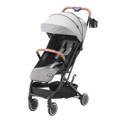 C628 - Adjustable Dark Grey Baby Stroller, Newborn to Toddler